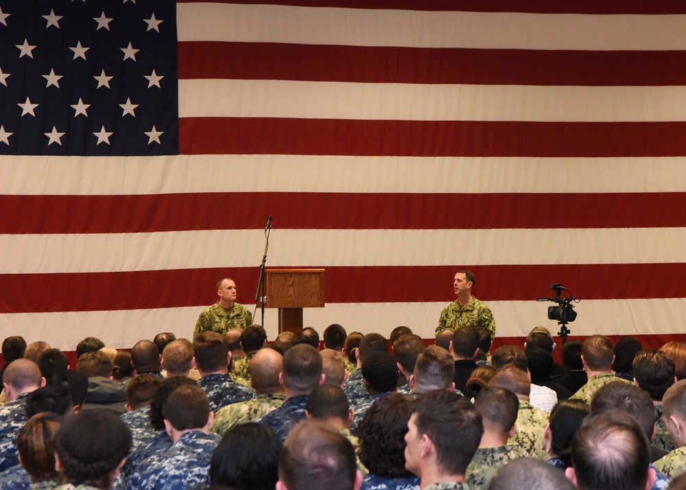 CNO Visits Suffolk Area Information Warfare Commands