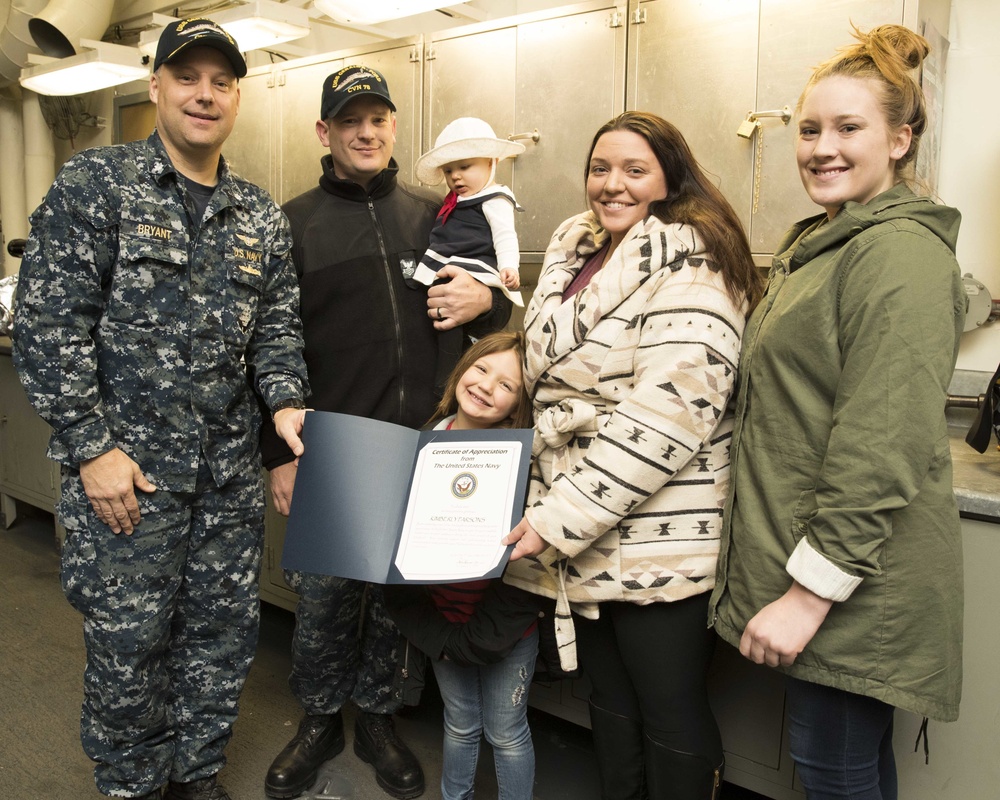 AIMD Reenlistment Ceremony