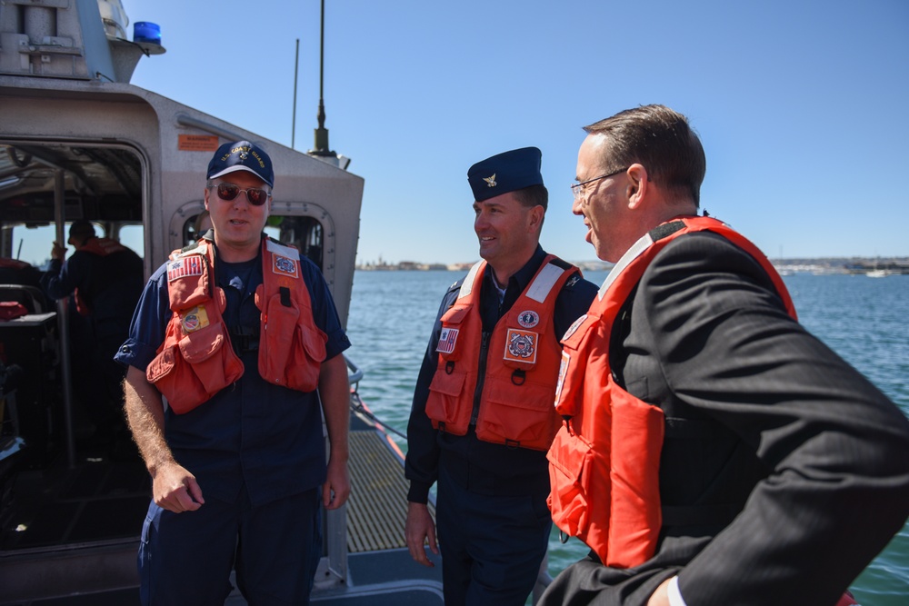 Deputy Attorney General visits Coast Guard in San Diego