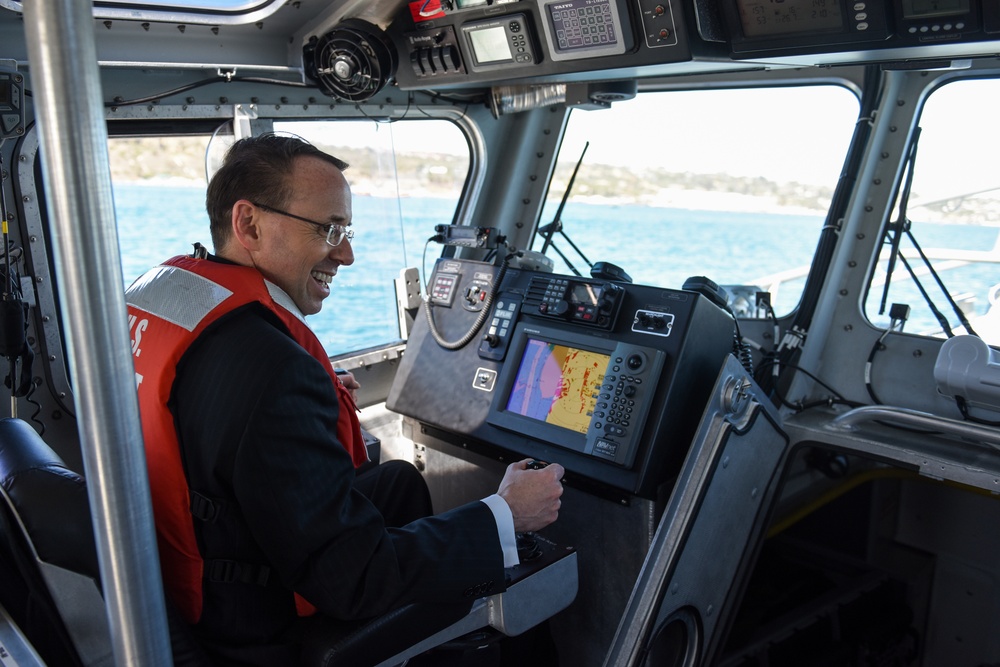 Deputy Attorney General visits Coast Guard in San Diego