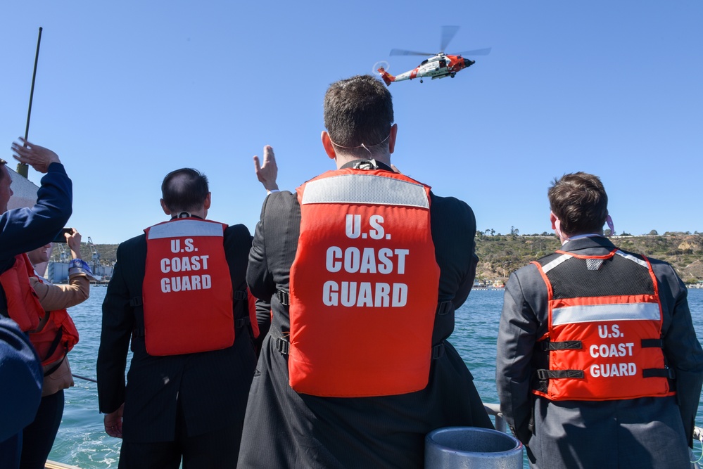 Deputy Attorney General visits Coast Guard in San Diego