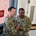 CNO Jokes With Petty Officer Richardson