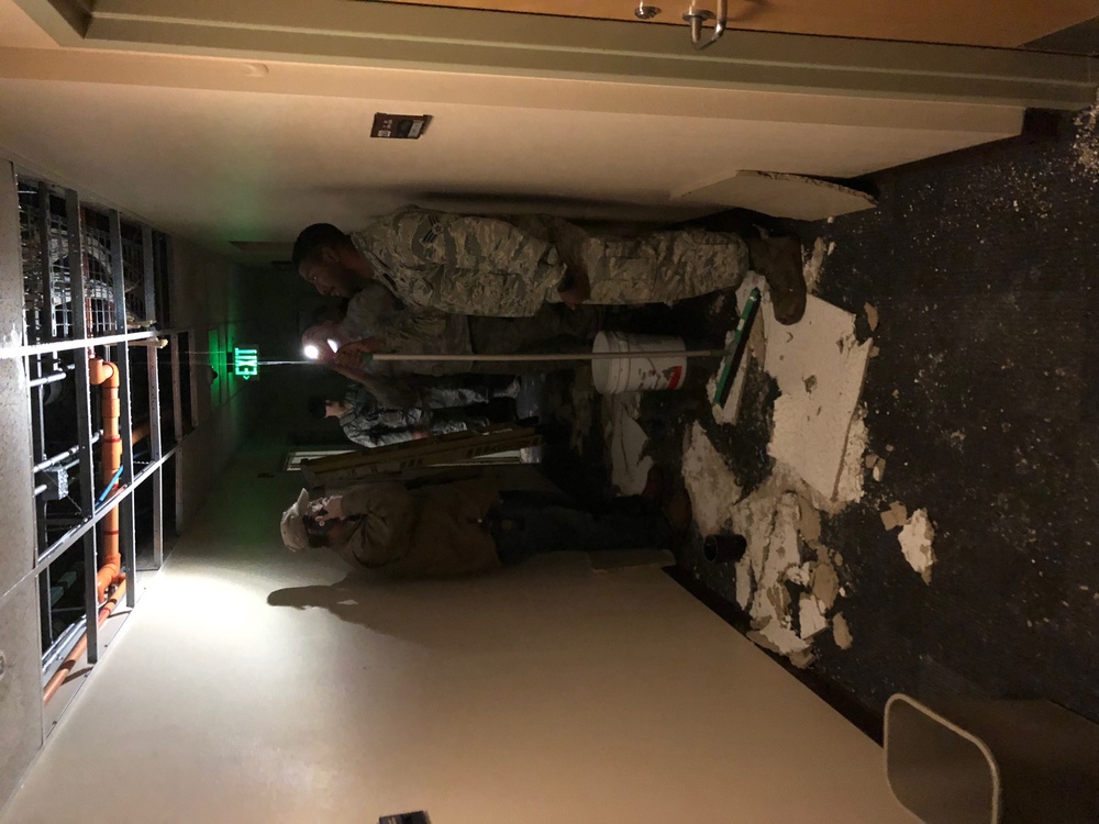 Flooding in dorms reveals Buckley’s mission readiness