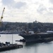 USS Nimitz enters dry dock