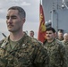 Fox Company's Commanding Officer Promoted at Sea