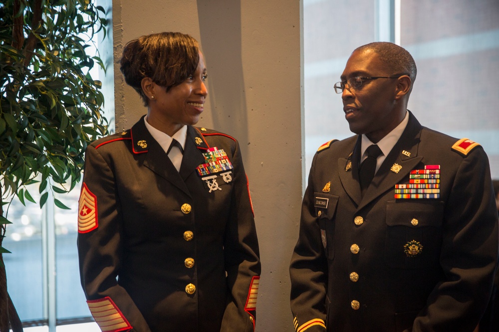 Marines Join HBCU Chancellors, Presidents in Recognizing Student Athletes