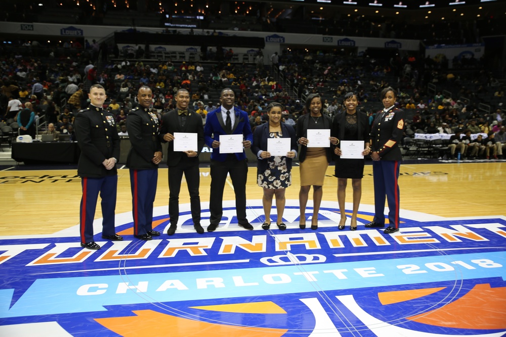 Marines Recognize Outstanding SAAC Students