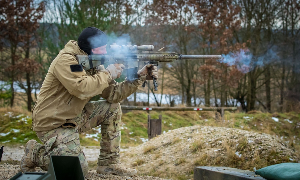 10th SFG Weapons Training