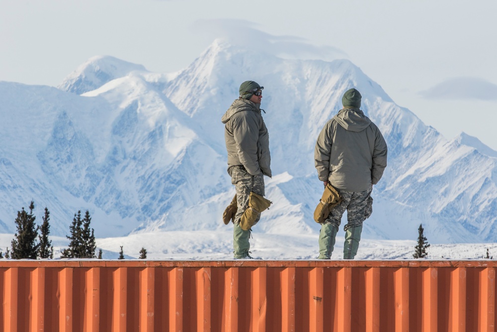 Infantry training, Ft. Greely, Arctic Eagle 2018