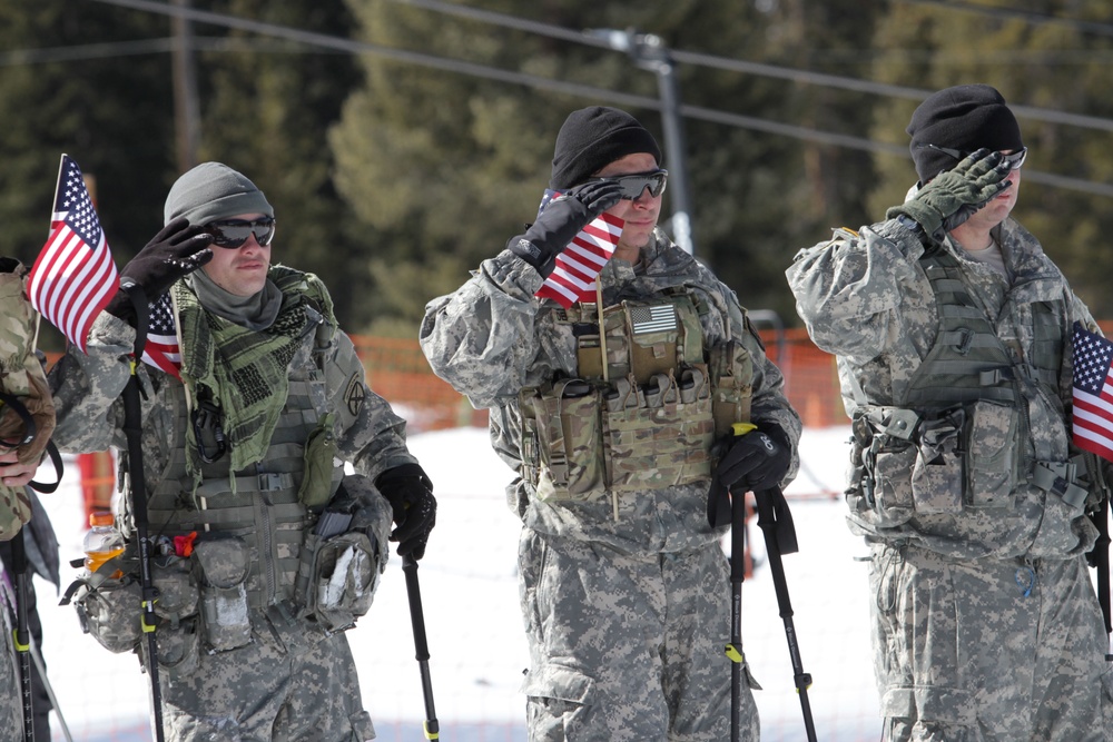 COARNG Soldiers honor WWII winter Soldiers with ski event