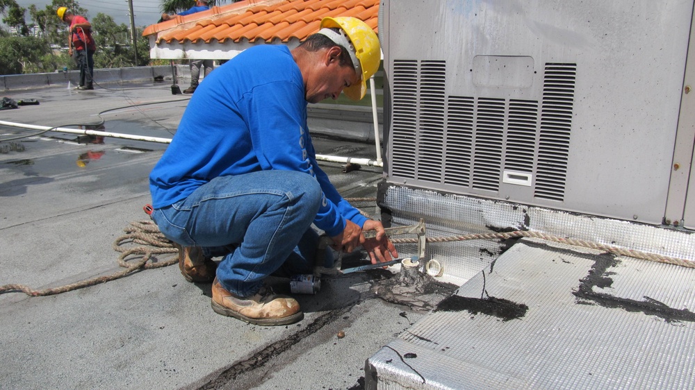Corps makes repairs to Police Station in Puerto Rico