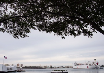 USNS Mercy arrives in Hawaii, En Route for Pacific Partnership 2018