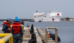 USNS Mercy arrives in Hawaii, En Route for Pacific Partnership 2018
