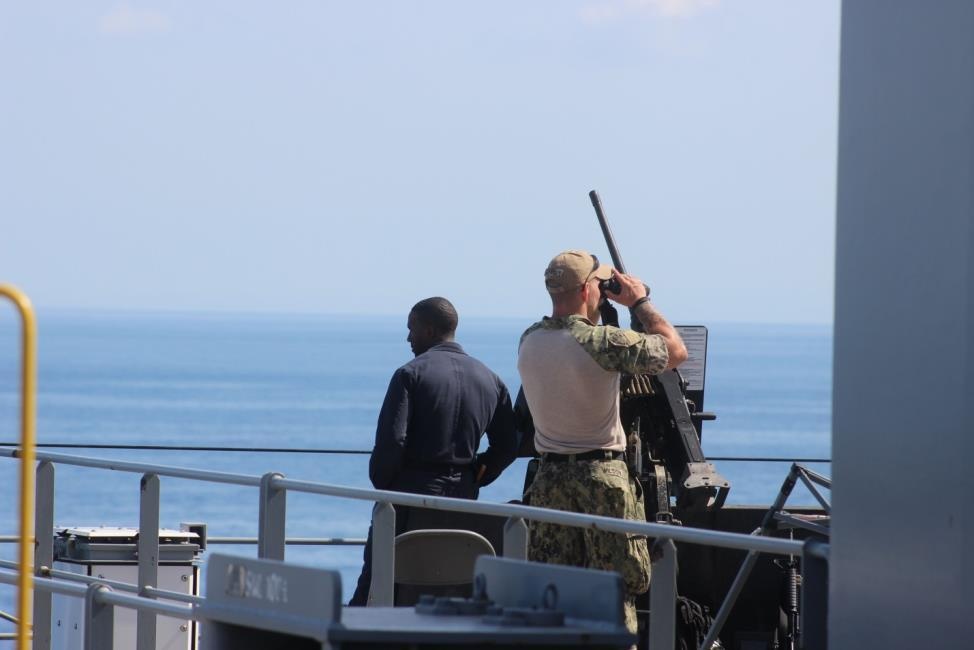 USS Lewis B. Puller conducts Strait of Hormuz transit