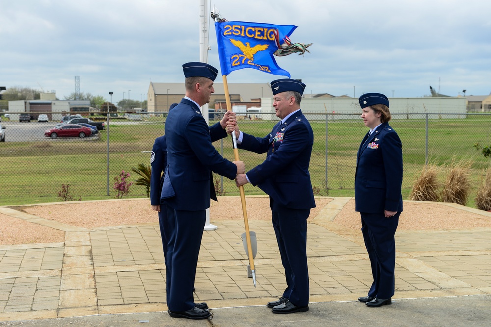 272nd Engineering Installation Squadron welcomes new commander