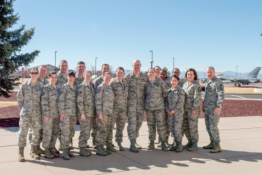ANGCCM Visits Airmen at Buckley AFB