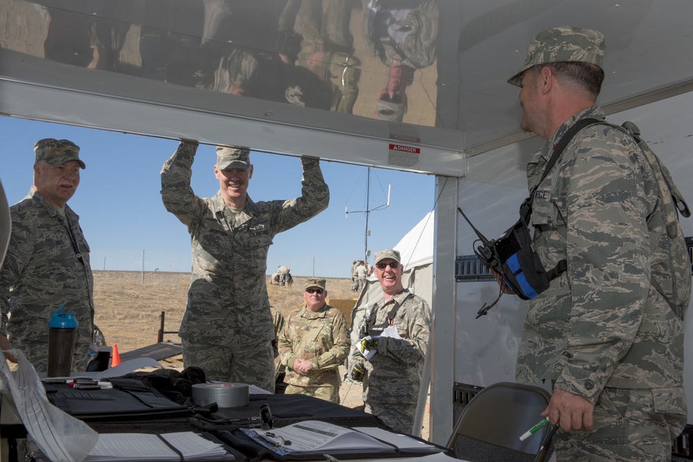ANGCCM Visits Airmen at Buckley AFB
