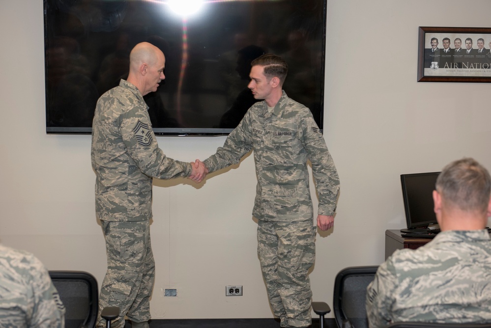 ANGCCM Visits Airmen at Buckley AFB