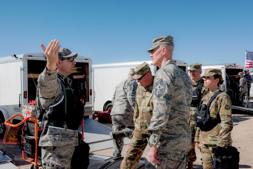 ANGCCM Visits Airmen at Buckley AFB