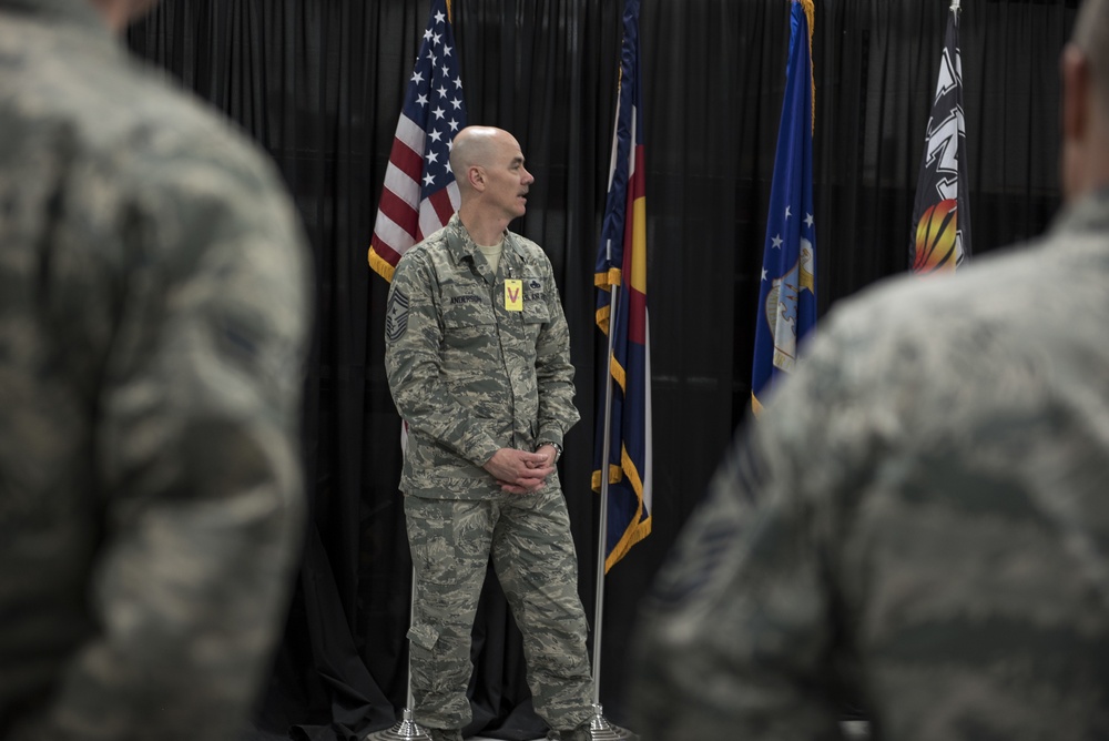 ANGCCM Visits Airmen at Buckley AFB