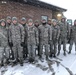 151st SFS members embrace the cold