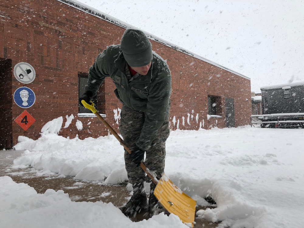 Snowy drill weekend for Utah Air National Guard