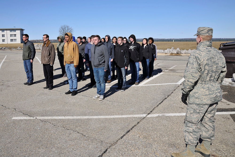 Student flight prepares for basic training