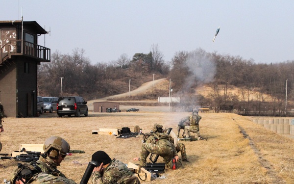 1st Battalion, 1st Special Forces Group (Airborne) Valor Knife '18 Mortar Range