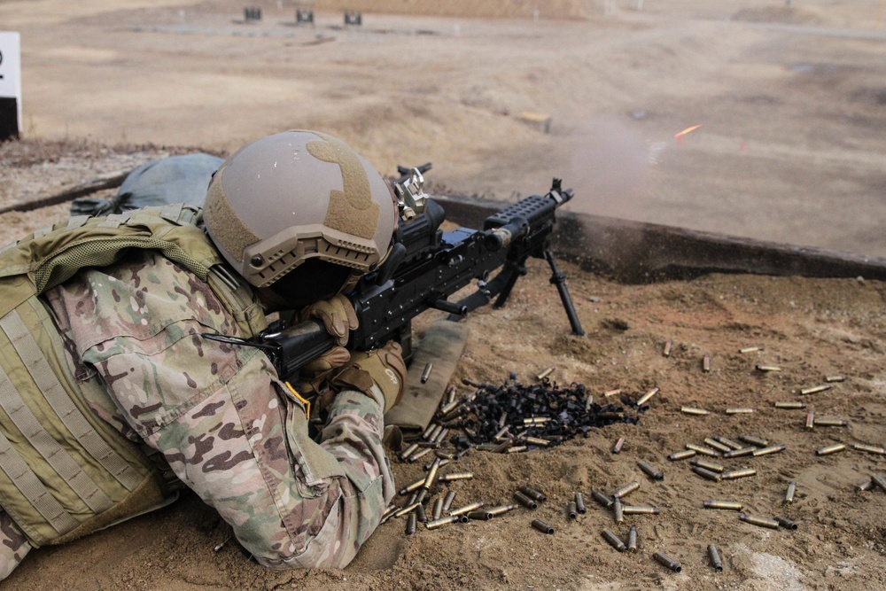 1st Battalion, 1st Special Forces Group (Airborne) Valor Knife '18 M249B QUAL