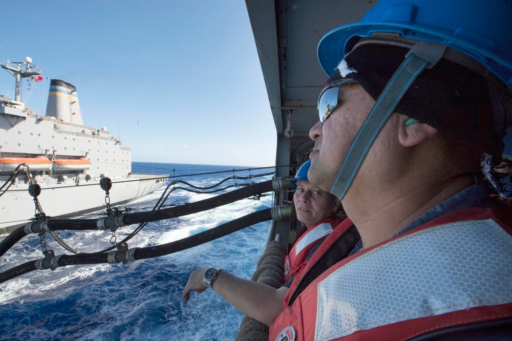 USNS Wally Schirra Conducts Operations with USNS Rappahannock