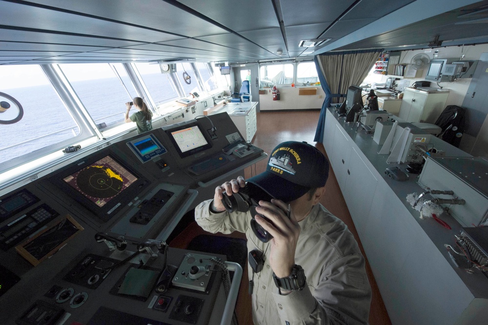 Daily Operations Aboard USNS Wally Schirra
