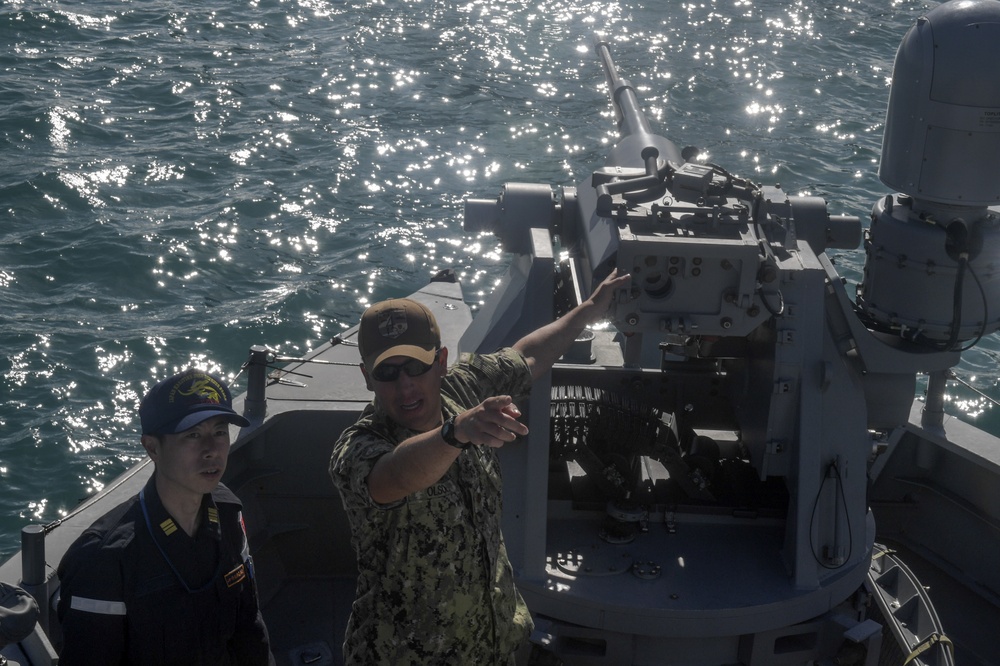 JMSDF tours CRG-1 Mark VI Patrol Boats