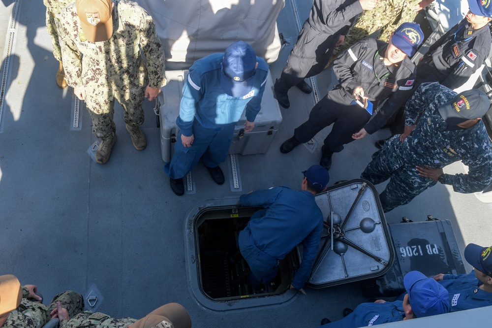 JMSDF tours CRG-1 Mark VI Patrol Boats