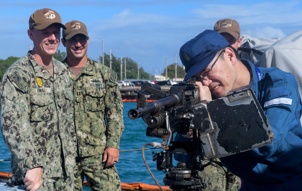 JMSDF tours CRG-1 Mark VI Patrol Boats