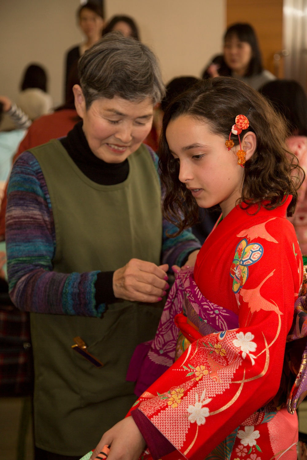 US families join Shunan International Children’s Club for 20th Hina Doll Festival