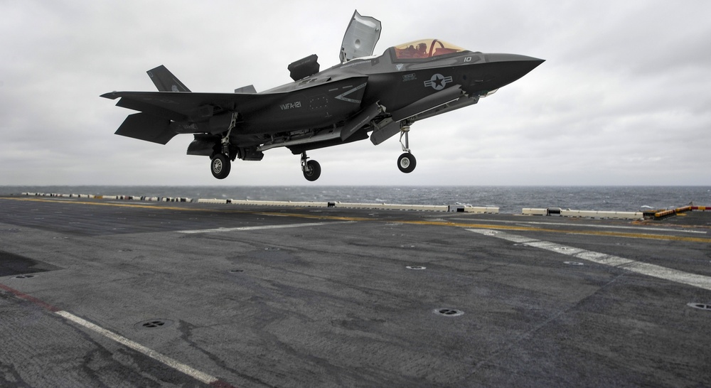 Historic First: F-35B deploys with USS Wasp (LHD 1)