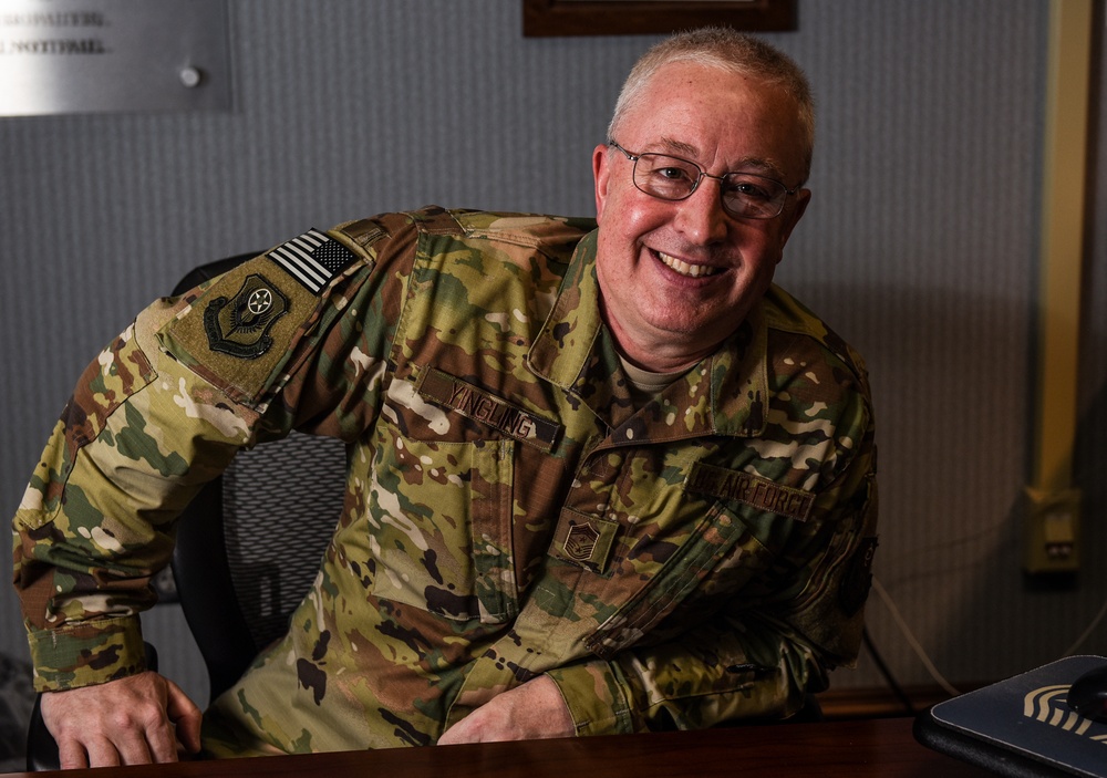 Chief Master Sgt. Bill Yingling interview