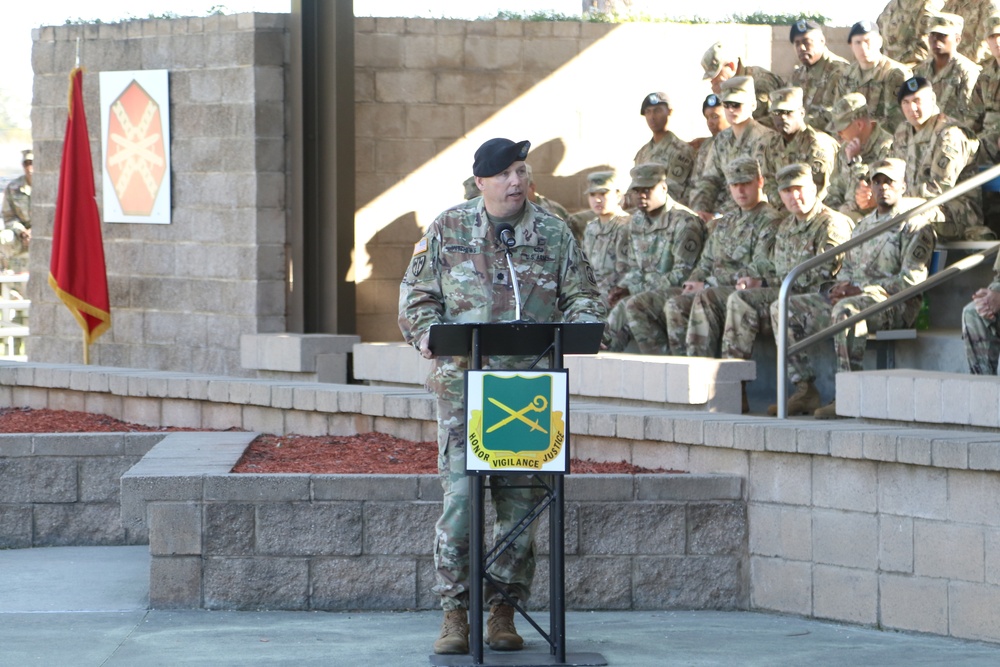 385th Military Police Battalion Change of Responsibility