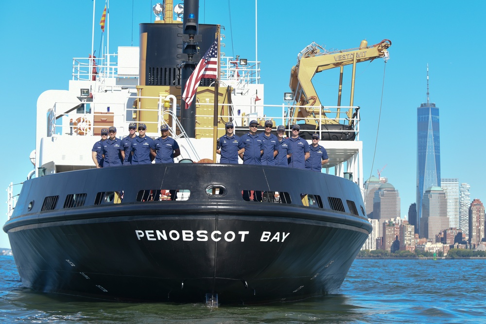 Penobscot Bay Crew in New York Harbor