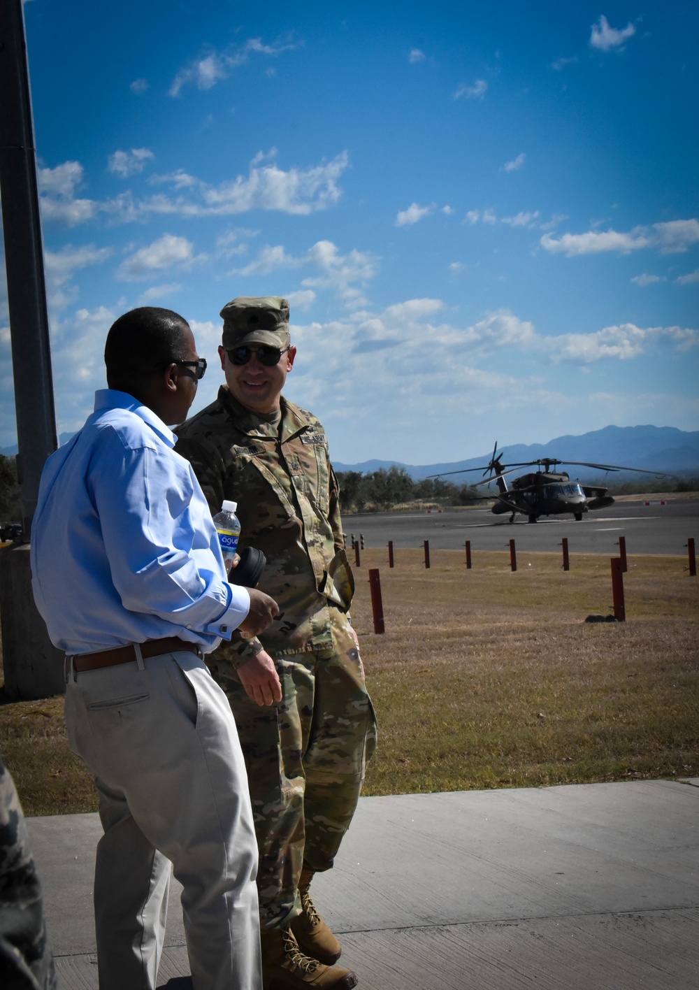 Chargé d'Affaires Brian A. Nichols Visits Joint Task Force-Bravo