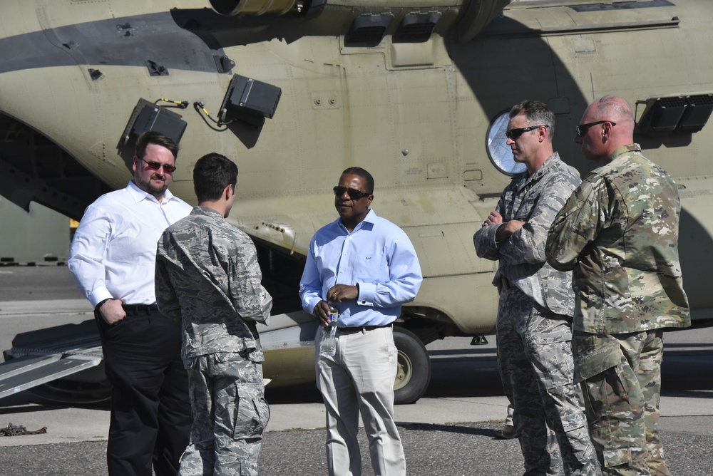 Chargé d'Affaires Brian A. Nichols Visits Joint Task Force-Bravo