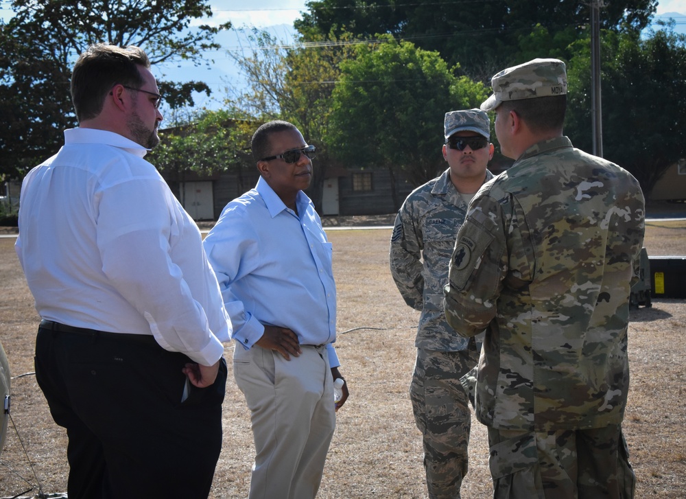 Chargé d'Affaires Brian A. Nichols Visits Joint Task Force-Bravo