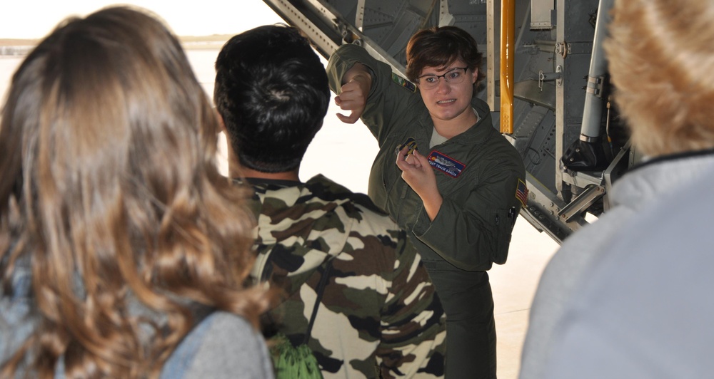 Aspiring aviators visit 302nd AW