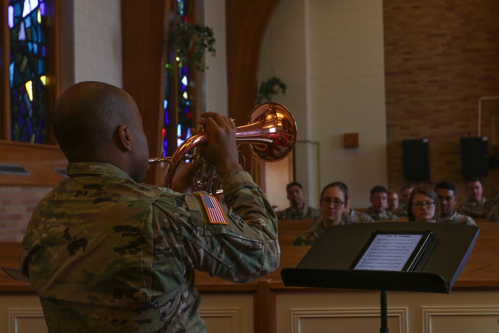 4th Infantry Division Band shares talent in weekly Fort Carson performances