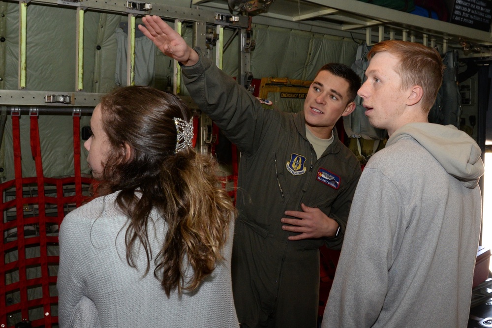 Local students visit Reserve wing