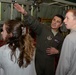 Local students visit Reserve wing