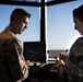 Vance air traffic controllers monitor the skies