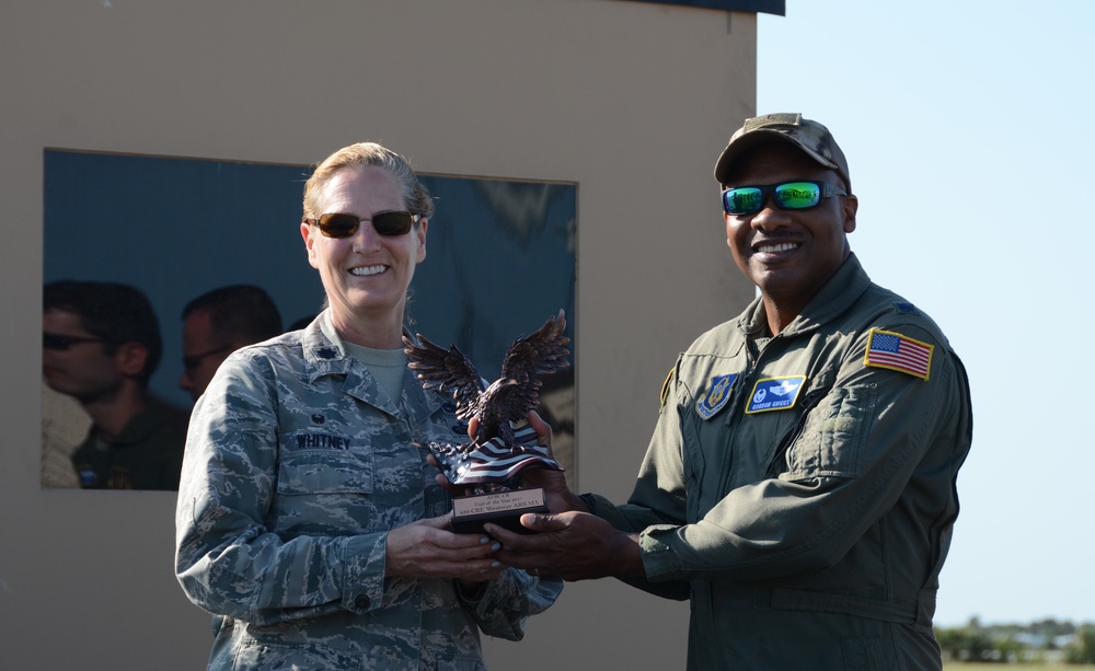 439th Contingency Response Flight receives 2017 best CR Unit of the Year Award