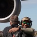 Branch Chief greets affiliate at Exercise Patriot Sands