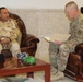 139th RSG Iraqi Security Forces Signal School Commander Key Leader Engagement